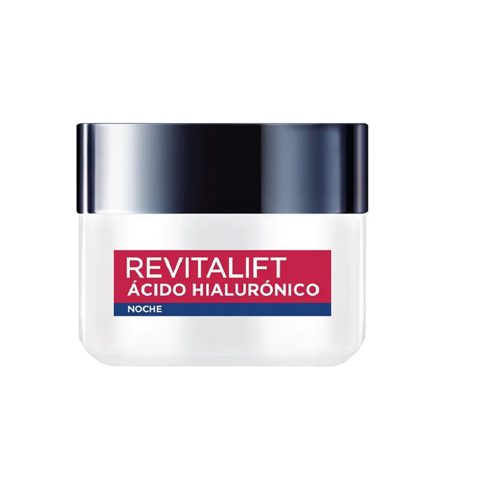 Foto 2 pulgar | Crema Loreal de 50 ML Anti Arrugas de Noche con Acido Hialurónico