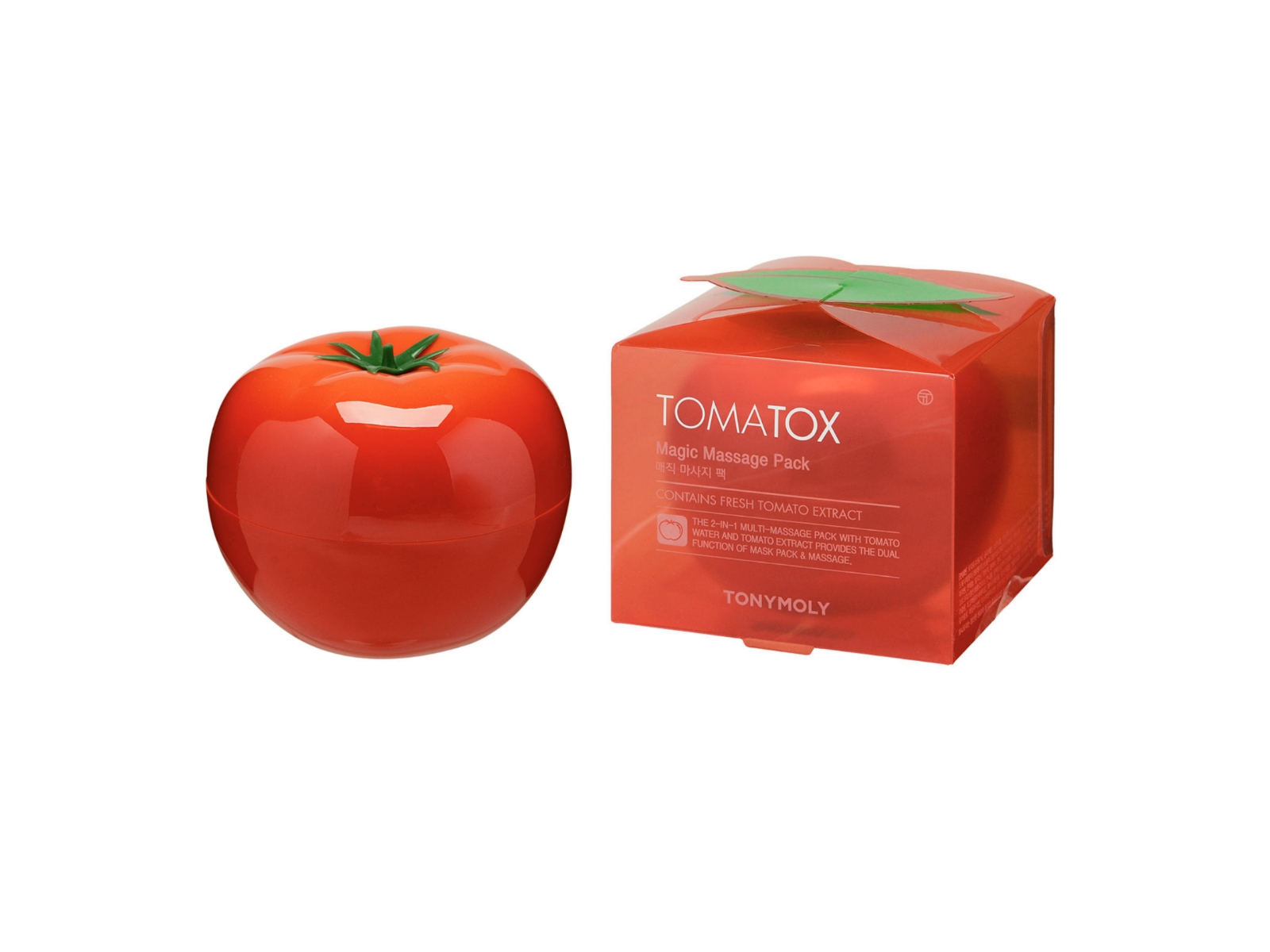 Foto 3 pulgar | Mascarilla Antimanchas Tomatox Tony Moly Tmmfa002 color Rojo