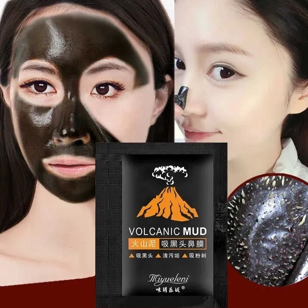 Foto 3 | Mascarilla para Puntos Negros Volcánica Mud - 5 Piezas