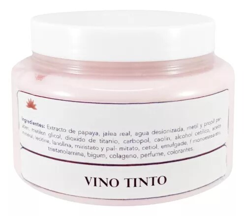Mascarilla Facial De Vino Tinto Cuidado De Poros Reafirmante $371