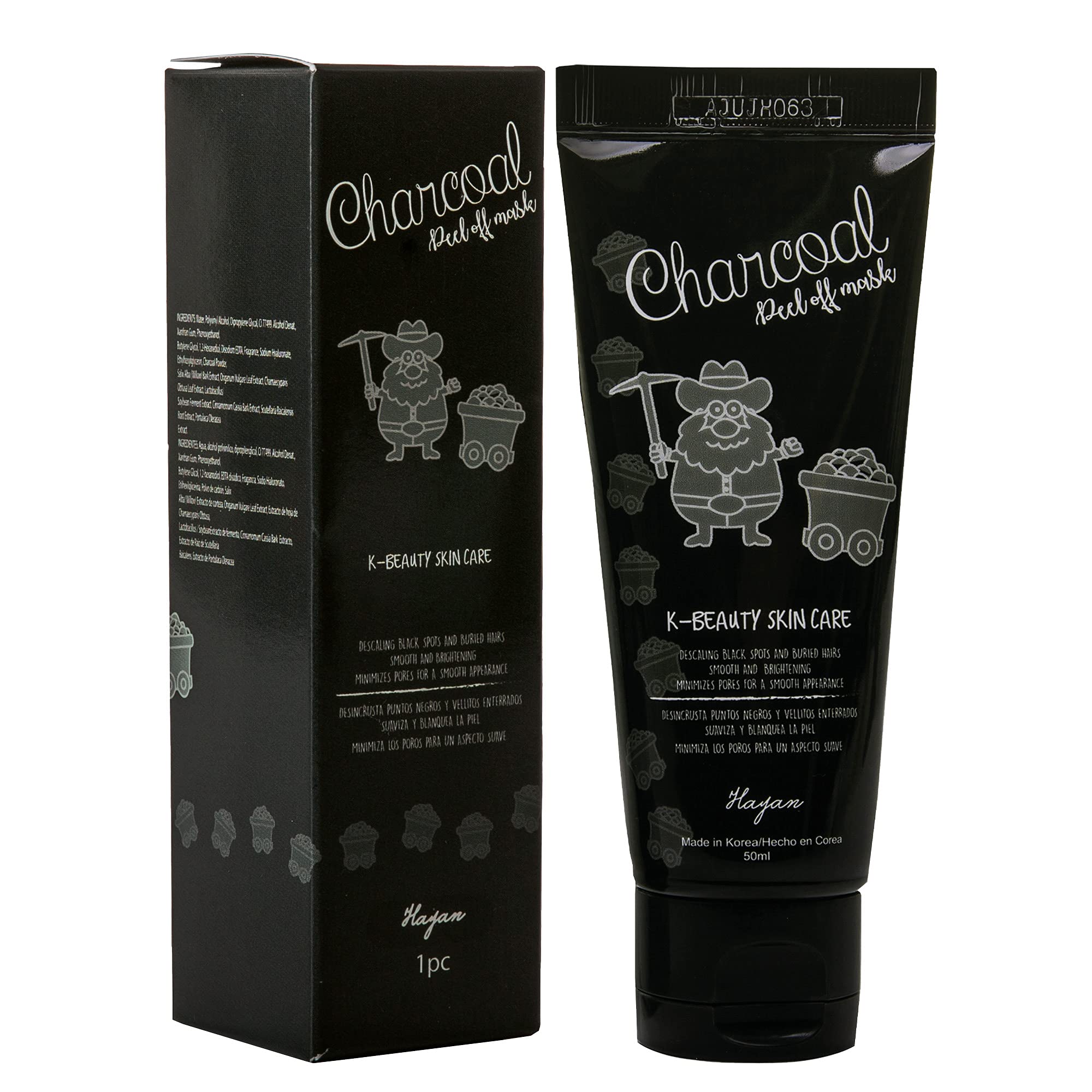 Venta Internacional - Mascarilla Facial Hayan Charcoal Peel Off