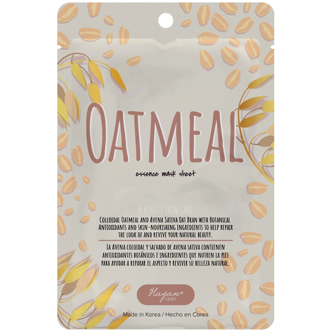 Foto 2 pulgar | Venta Internacional- Mascarilla Facial Hayan K Beauty Oatmeal con Sérum Antioxidante