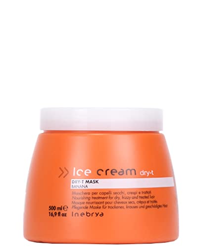 Mascarilla Ice Cream Dry-t 500 Ml Para Cabello Seco, Encrespado Y Tratado - Venta Internacional.