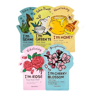 Foto 1 | Pack Mascarillas I´m Real Para Piel Sensible 5pzs Tonymoly