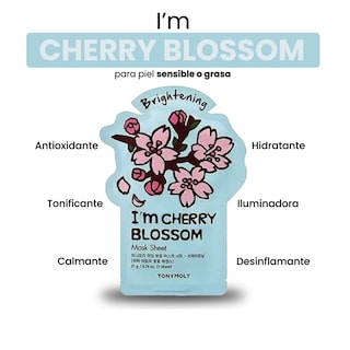 Foto 4 | Pack Mascarillas I´m Real Para Piel Sensible 5pzs Tonymoly