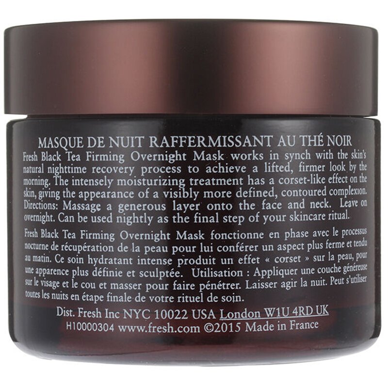 Foto 3 pulgar | Mascarilla de Noche Reafirmante de Té Negro Fresco 100 Ml - Venta Internacional