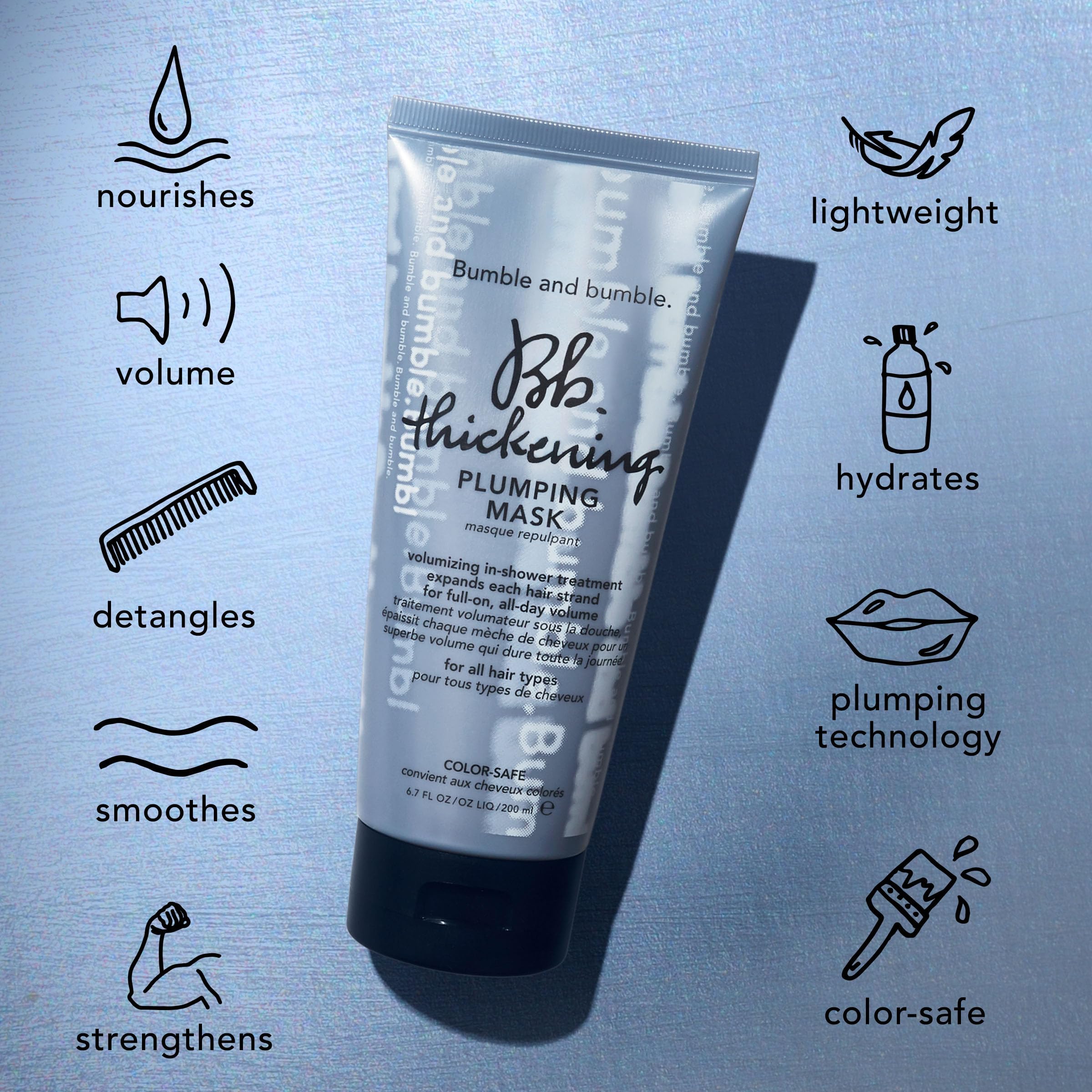 Foto 6 pulgar | Mascarilla Capilar Bumble And Bumble Thickening Rellening 200 Ml - Venta Internacional