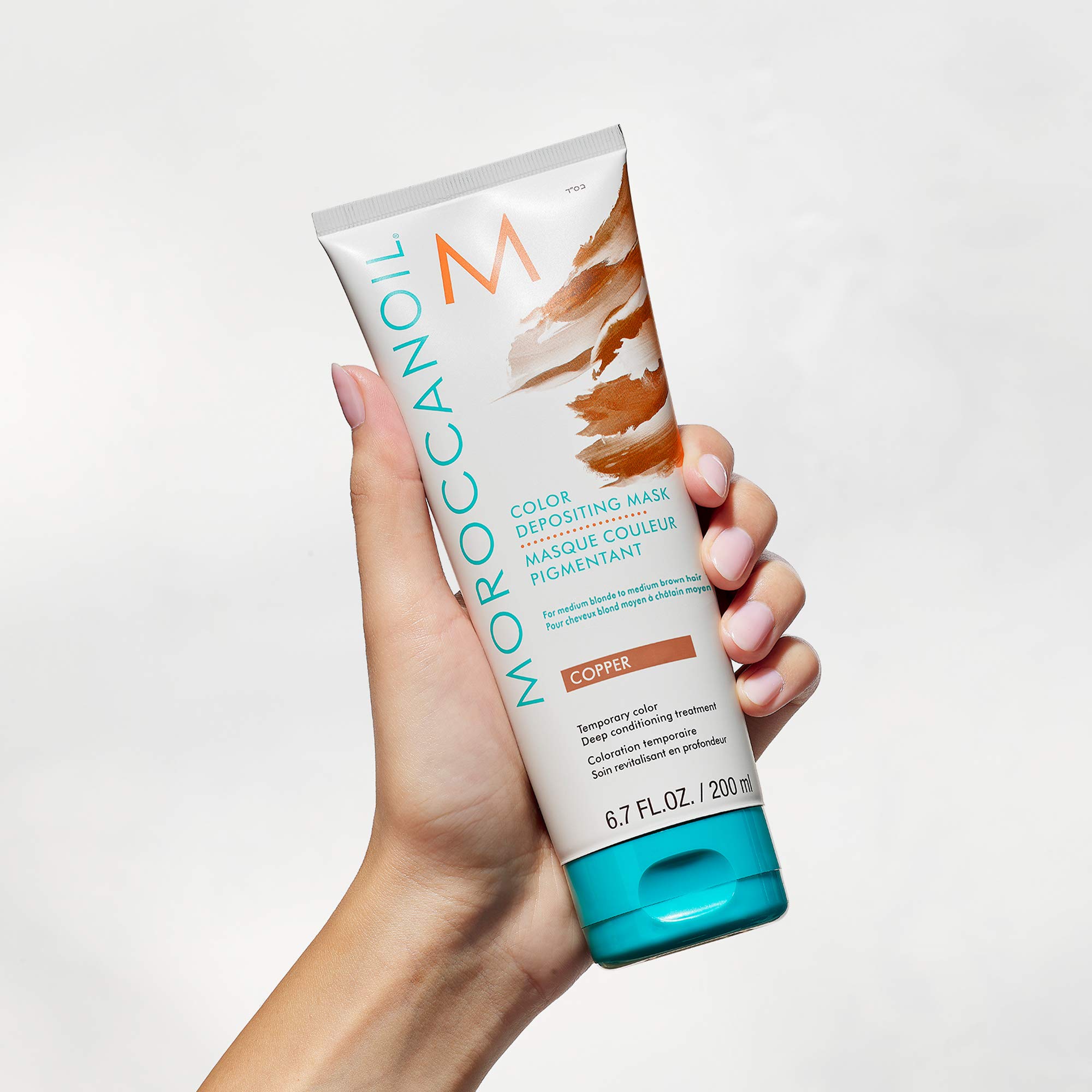 Foto 6 pulgar | Mascarilla Depositante de color Moroccanoil Copper 200 Ml - Venta Internacional