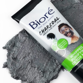 Foto 4 | Mascarilla Desintoxicante Bioré Batida con Carbón Vegetal 120 ml - Venta Internacional