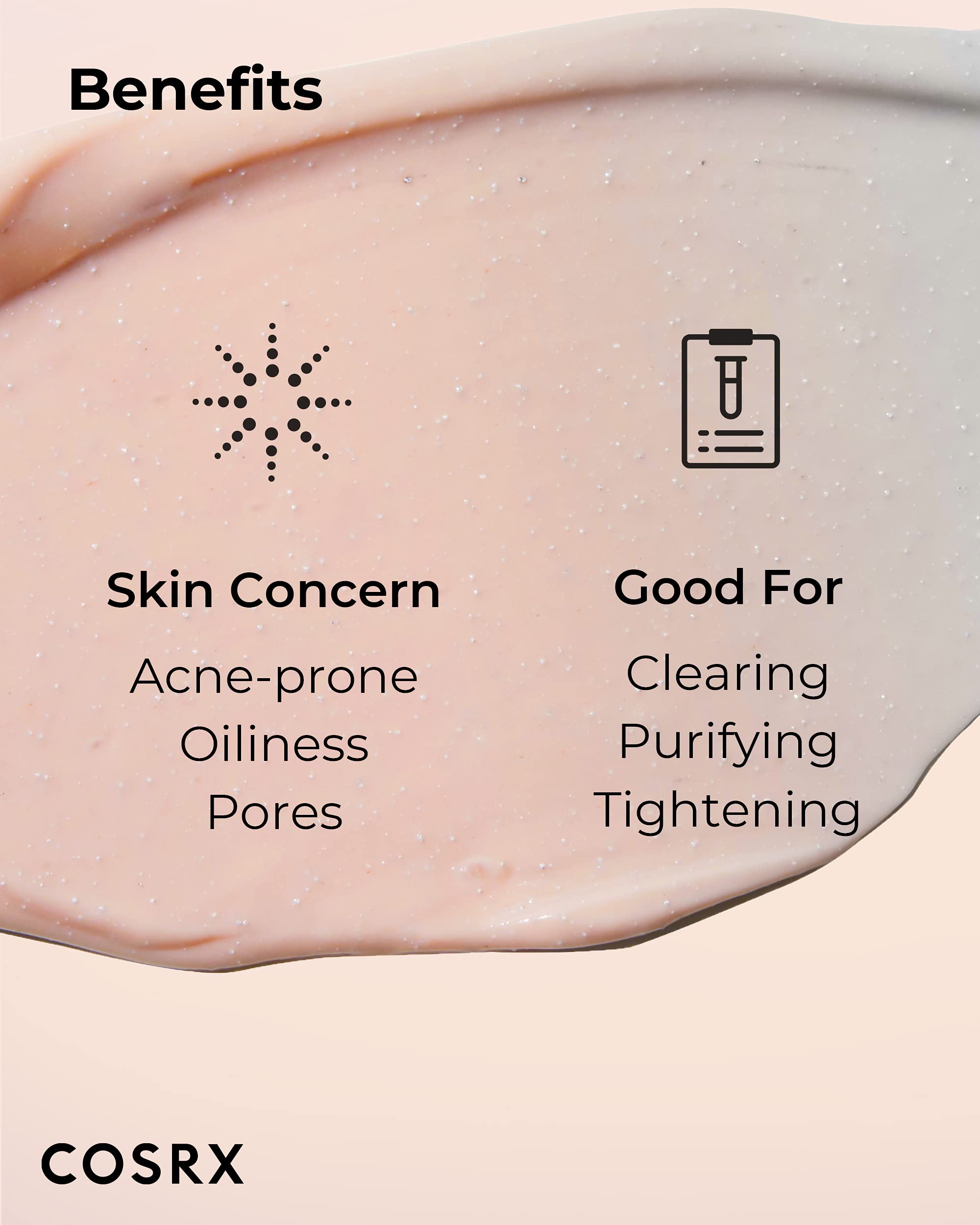 Foto 6 pulgar | Mascarilla Facial COSRX Pink Pore Clarifying Charcoal 110 g - Venta Internacional