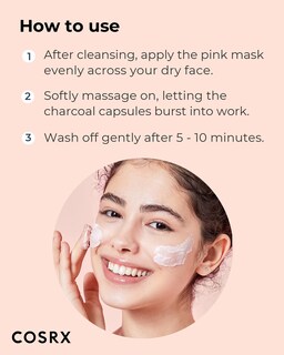 Foto 6 | Mascarilla Facial COSRX Pink Pore Clarifying Charcoal 110 g - Venta Internacional