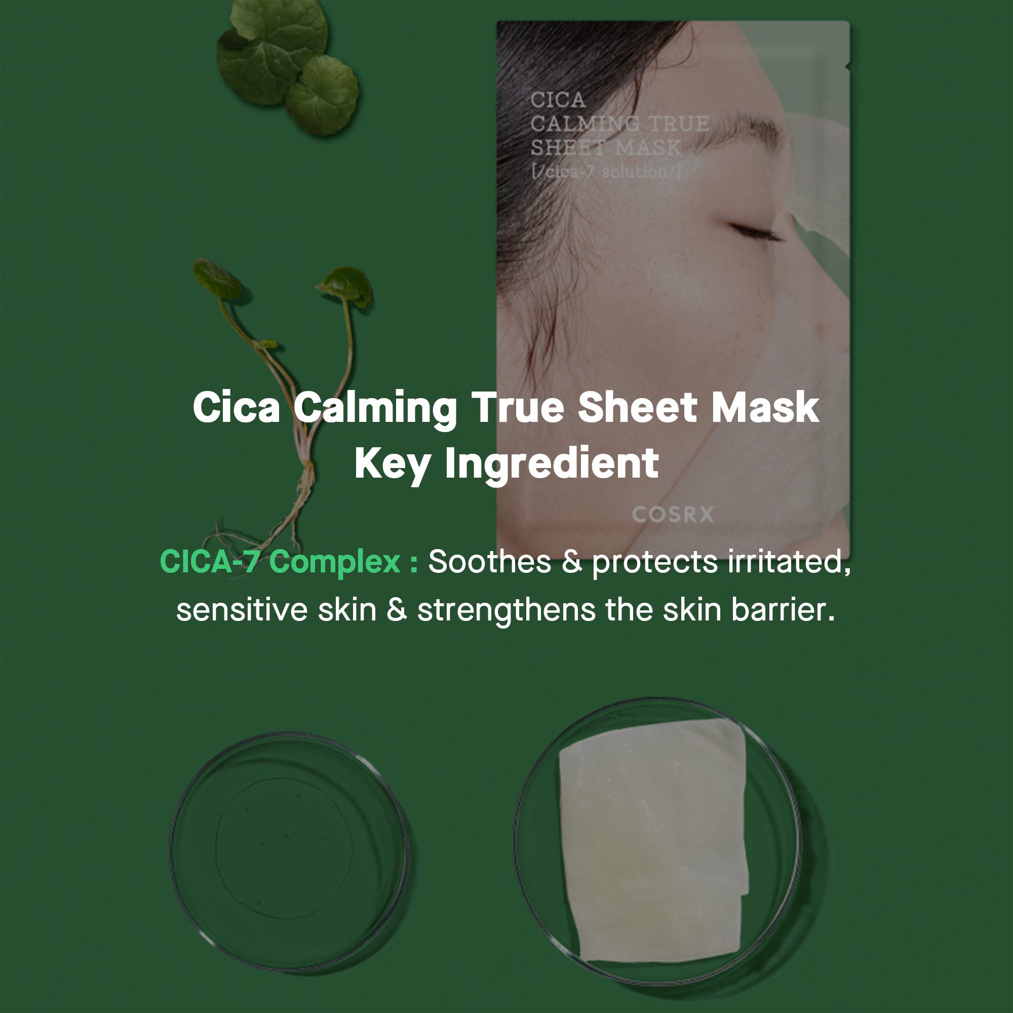 Foto 4 pulgar | Mascarilla En Láminas Cosrx Cica Calming True Centella 7-cica Complex De 21 Ml - Venta Internacional.