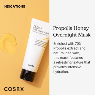 Foto 2 | Mascarilla Nocturna Cosrx Full Fit con Miel de Propóleo 60 ml 87% de Extracto - Venta Internacional