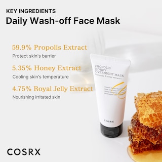 Foto 4 | Mascarilla Nocturna Cosrx Full Fit con Miel de Propóleo 60 ml 87% de Extracto - Venta Internacional