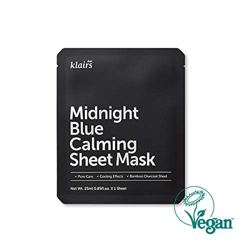 Foto 5 | [máscara De Sábana] Dearklairs Midnight Blue Calming X10 Para Pieles Sensibles - Venta Internacional.