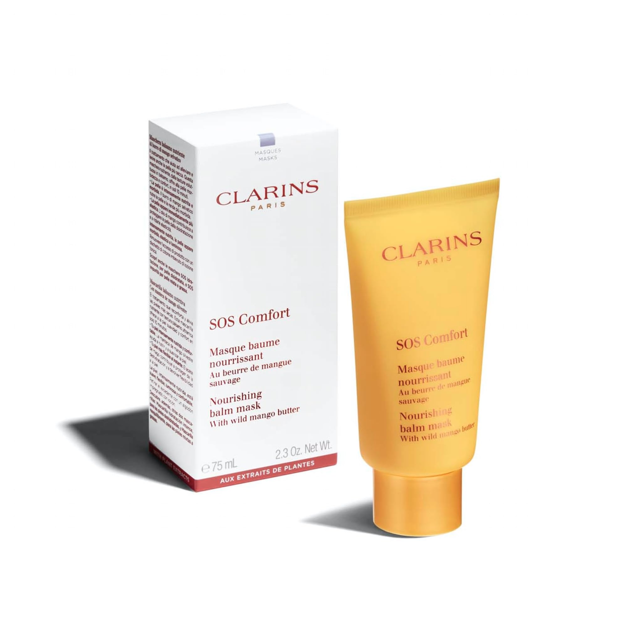 Foto 6 pulgar | Mascarilla Facial Clarins Sos Comfort, Bálsamo Nutritivo, 68 Ml, Piel Seca - Venta Internacional.