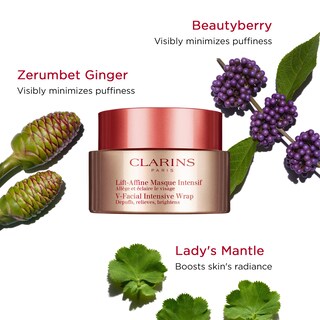 Foto 3 | Mascarilla Facial Clarins V-facial Intensive Wrap 75 Ml - Venta Internacional.