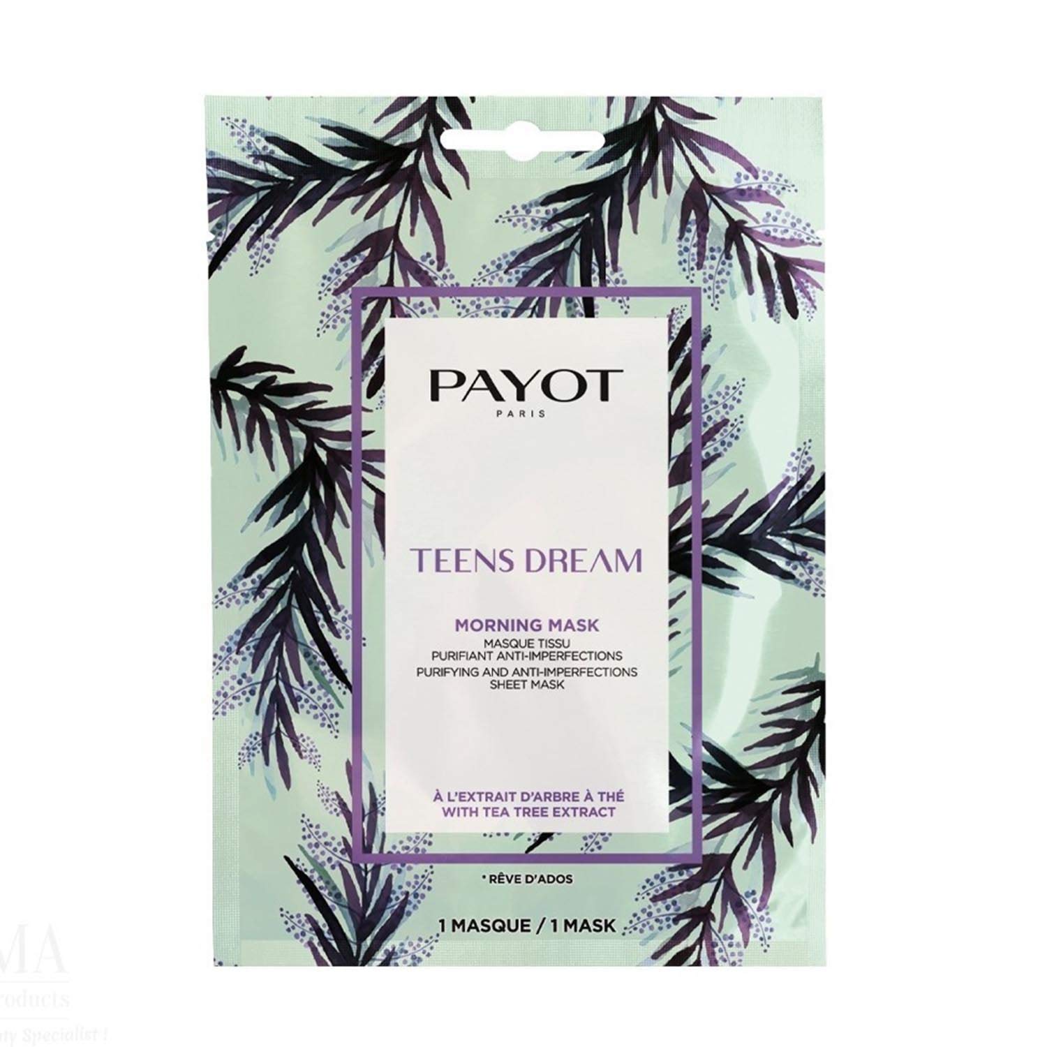 Mascarilla En Láminas Payot Morning Mask Teens Dream 15 Ml - Venta Internacional.