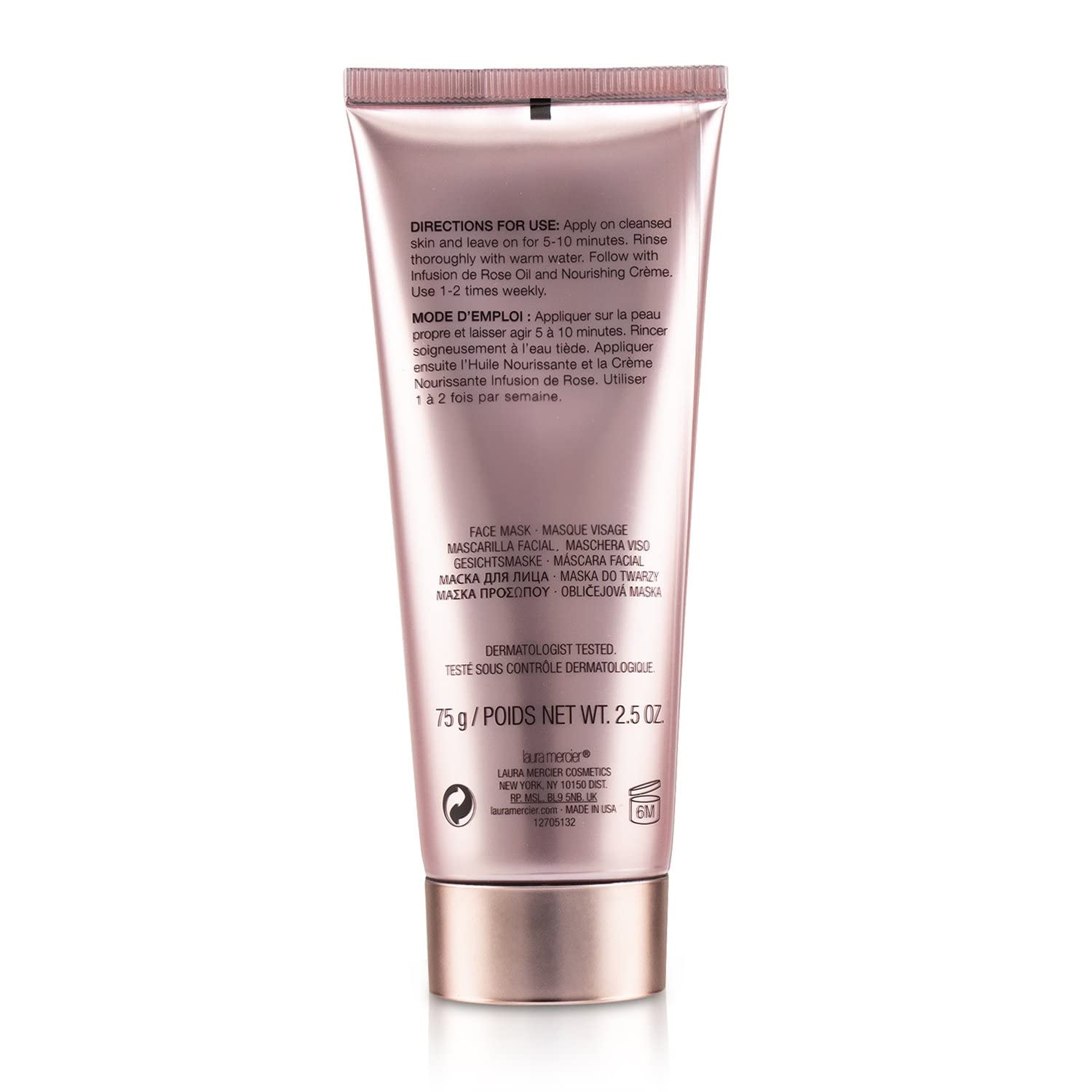 Foto 4 pulgar | Mascarilla De Arcilla Laura Mercier Infusion De Rose Purifying 75 Ml - Venta Internacional.