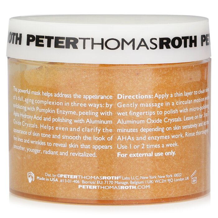 Foto 5 pulgar | Exfoliante Facial Peter Thomas Roth Máscara Enzimática De Calabaza - Venta Internacional.