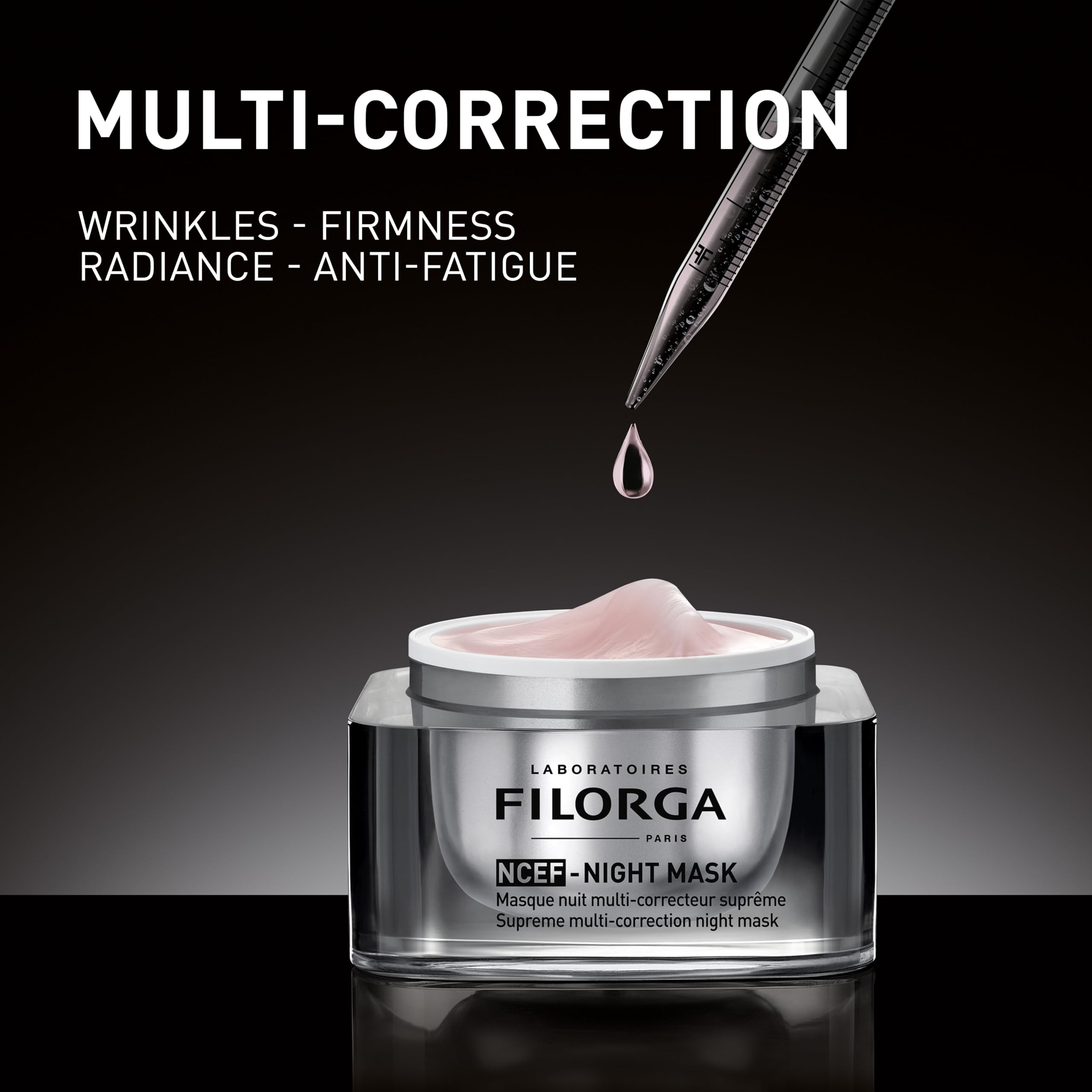 Foto 4 pulgar | Mascarilla De Noche Filorga Ncef-night Con Ácido Hialurónico 50 Ml - Venta Internacional.