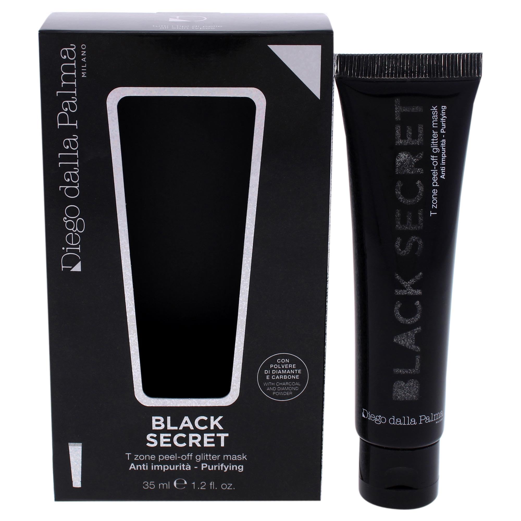 Foto 2 pulgar | Mascarilla Diego Dalla Palma Black Secret T-zone Peel Off - Venta Internacional.