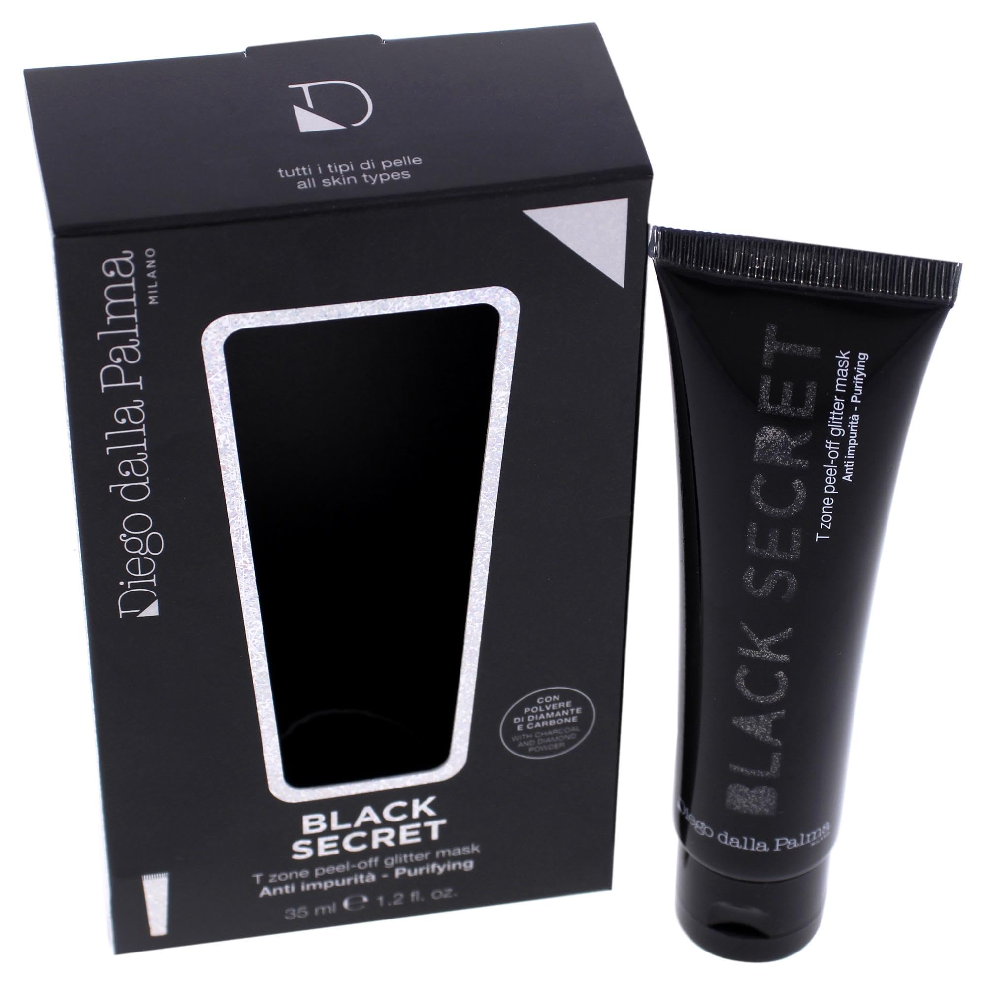 Foto 5 pulgar | Mascarilla Diego Dalla Palma Black Secret T-zone Peel Off - Venta Internacional.