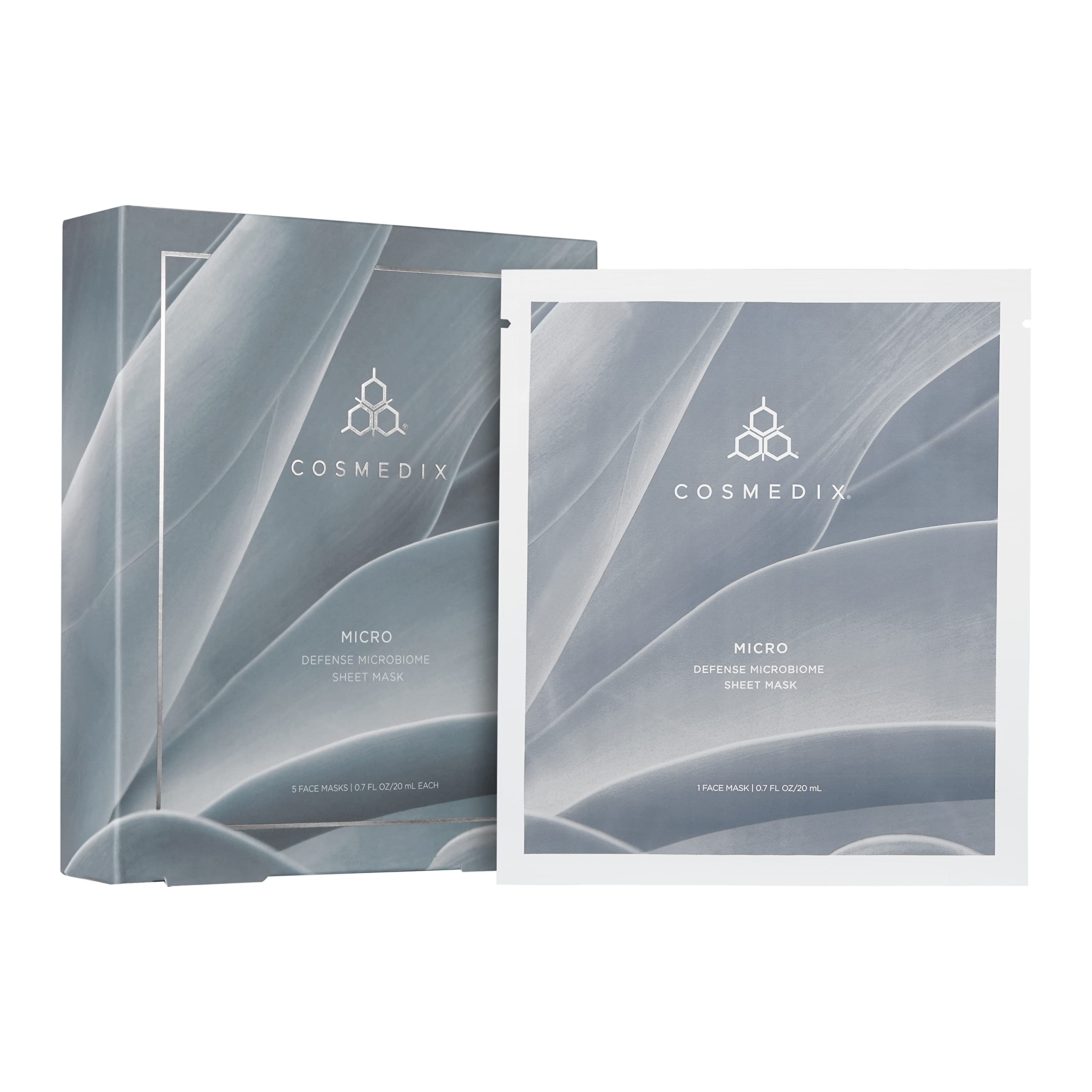 Foto 4 | Mascarilla En Lámina Cosmedix Micro Defense Microbiome Peel-off X5 - Venta Internacional.