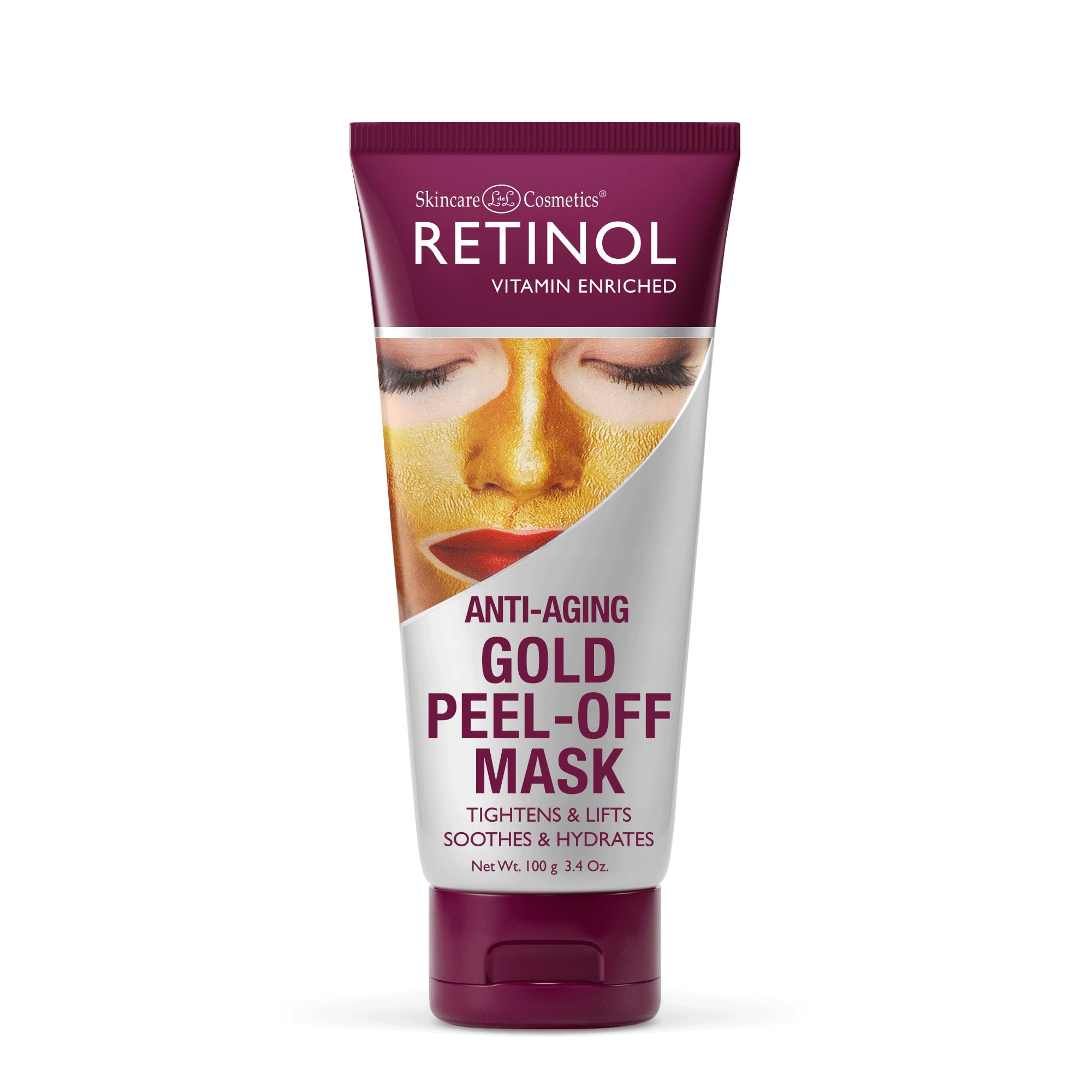 Foto 2 pulgar | La Máscara Retinol Gold Peel-off Tensa, Levanta, Hidrata La Piel - Venta Internacional.
