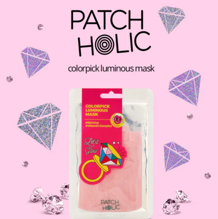 Foto 3 pulgar | Mascarilla Facial Patch Holic Revitalizadora Iluminadora Colorpick Luminous 20 Ml