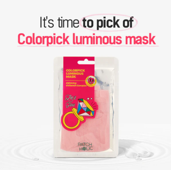 Foto 5 pulgar | Mascarilla Facial Patch Holic Revitalizadora Iluminadora Colorpick Luminous 20 Ml