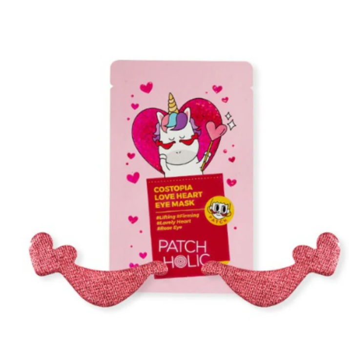 Parches para Ojos Patch Holic Piel Firme Y Suave Costopia Love Heart 1.5 Gramos