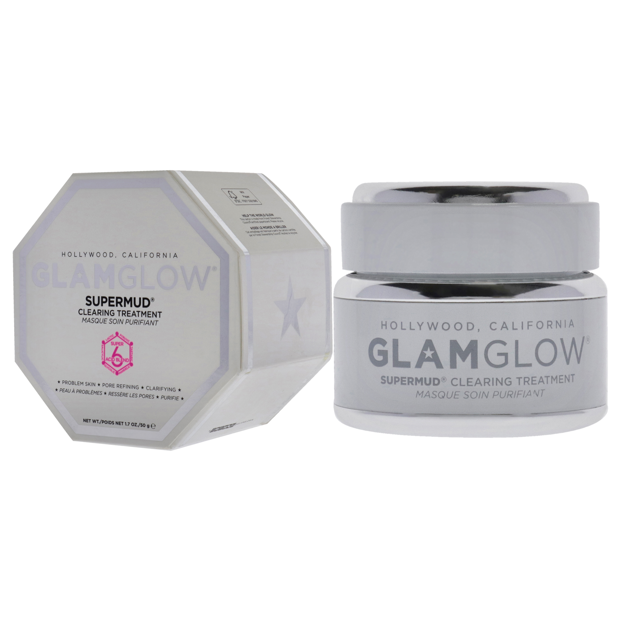 Foto 5 pulgar | Tratamiento Glamglow Supermud Clearing 50 Ml - Venta Internacional.