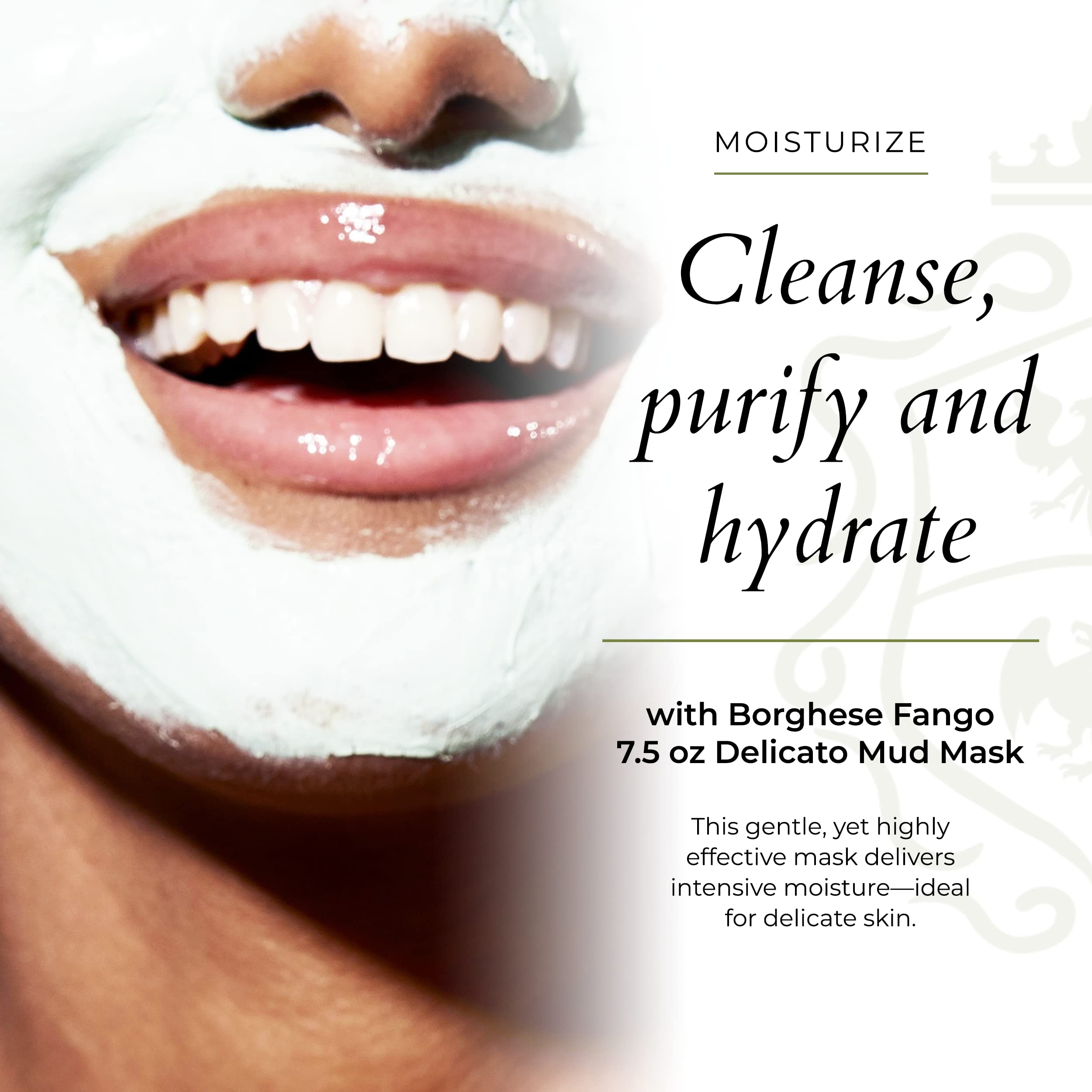 Foto 3 pulgar | Mascarilla Hidratante De Barro Borghese Advanced Fango Delicato 220 Ml - Venta Internacional.