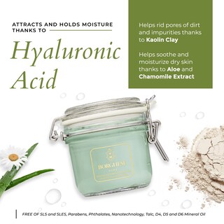 Foto 4 | Mascarilla Hidratante De Barro Borghese Advanced Fango Delicato 220 Ml - Venta Internacional.