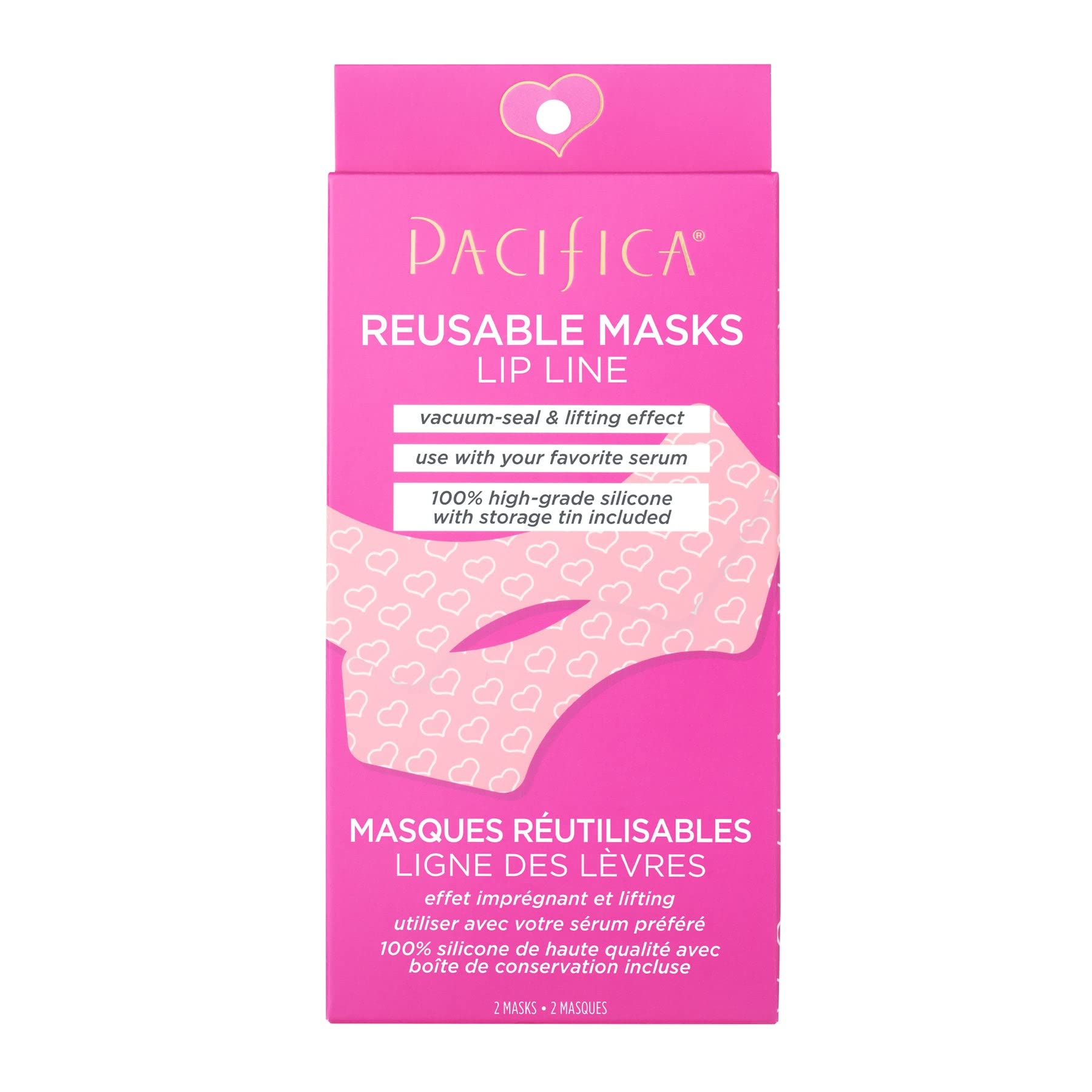 Mascarilla Labial Reutilizable Pacifica Beauty 100% Silicona - Venta Internacional.
