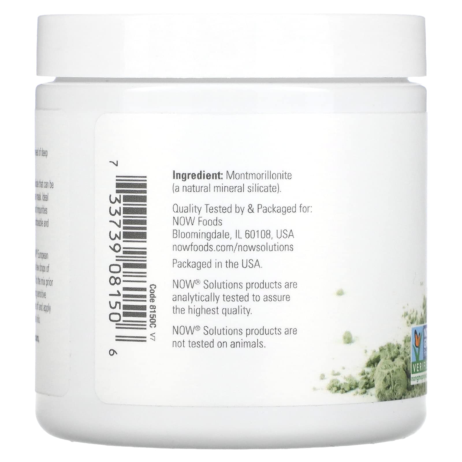 Foto 2 | Mascarilla Facial Clay Powder Now Solutions European Para Desintoxicación, 180 Ml - Venta Internacional.