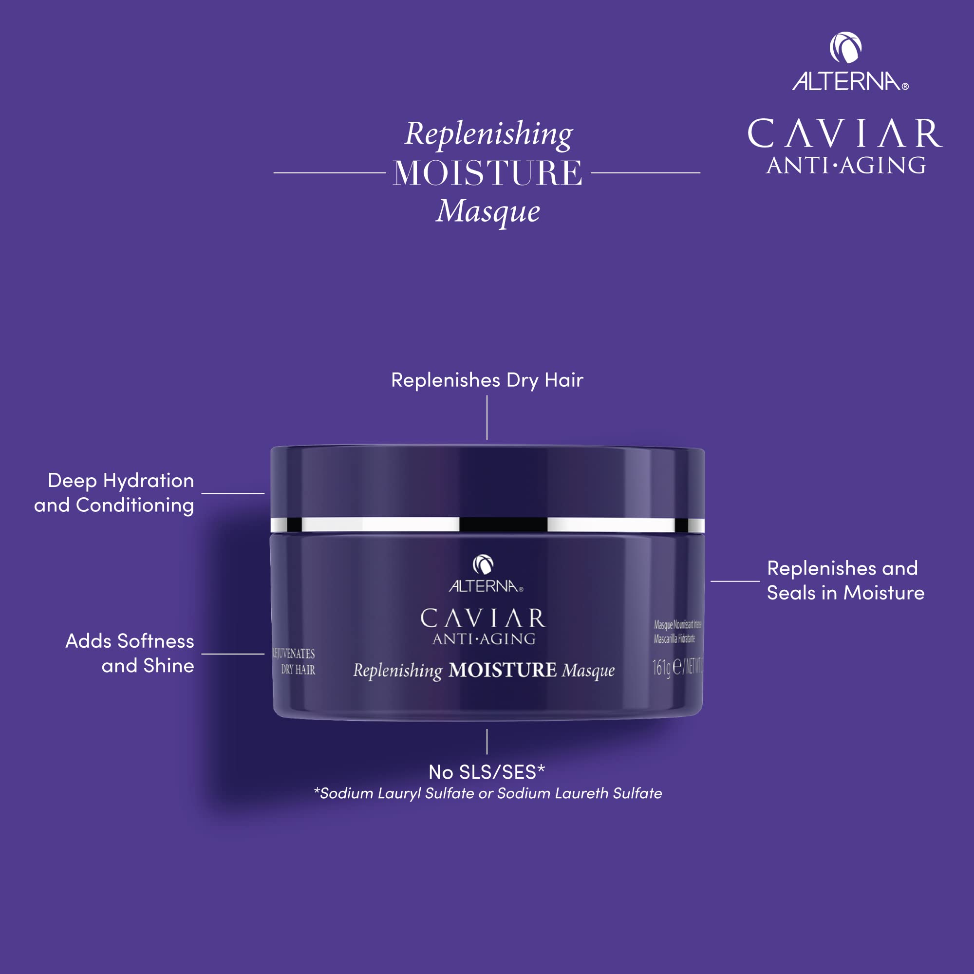 Foto 3 pulgar | Mascarilla Capilar Alterna Caviar Antiedad Regeneradora 165 Ml - Venta Internacional.