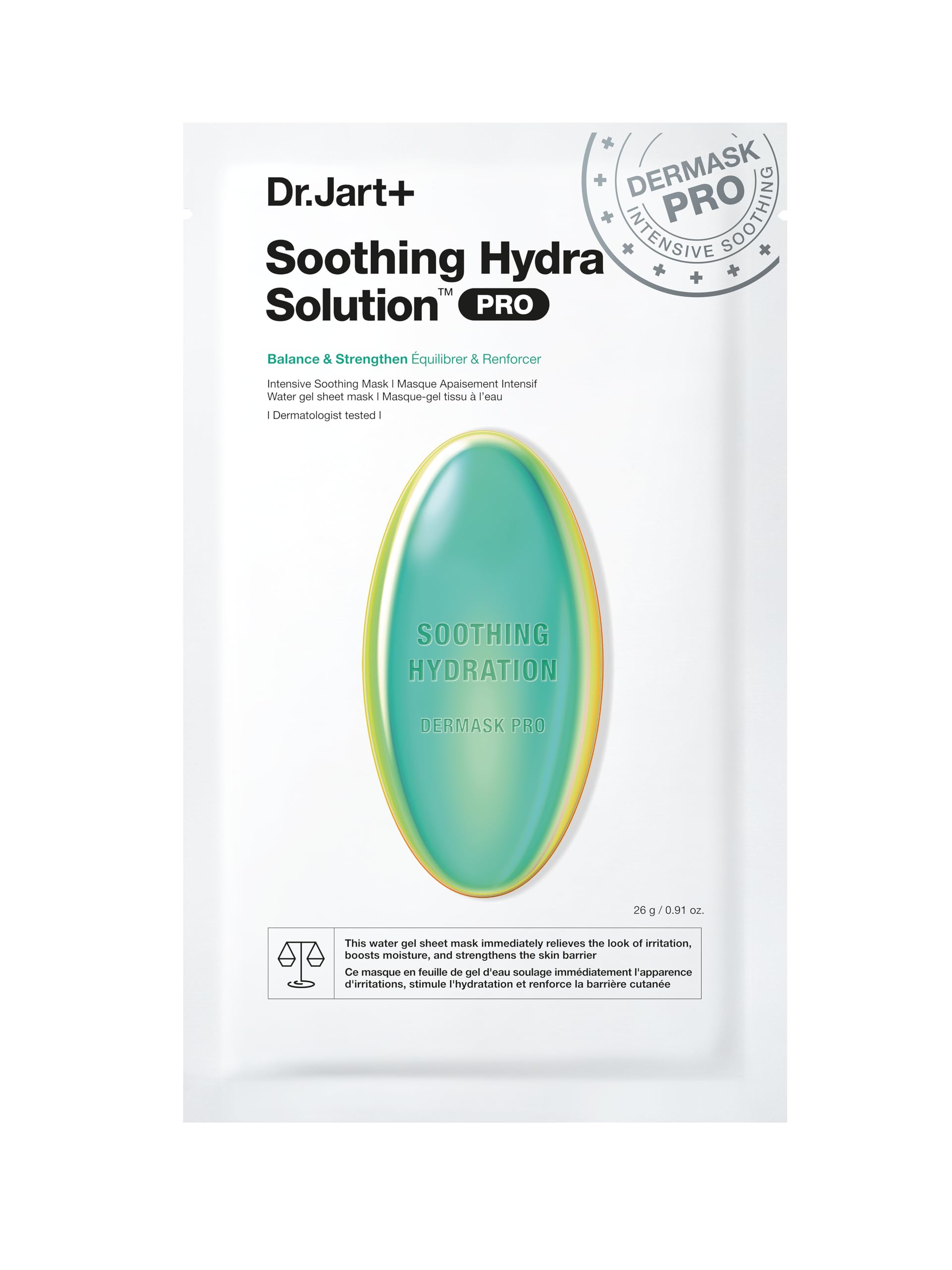 Foto 2 pulgar | Mascarilla Facial Dr.jart+ Dermask Soothing Hydra Solution 27 Ml - Venta Internacional.