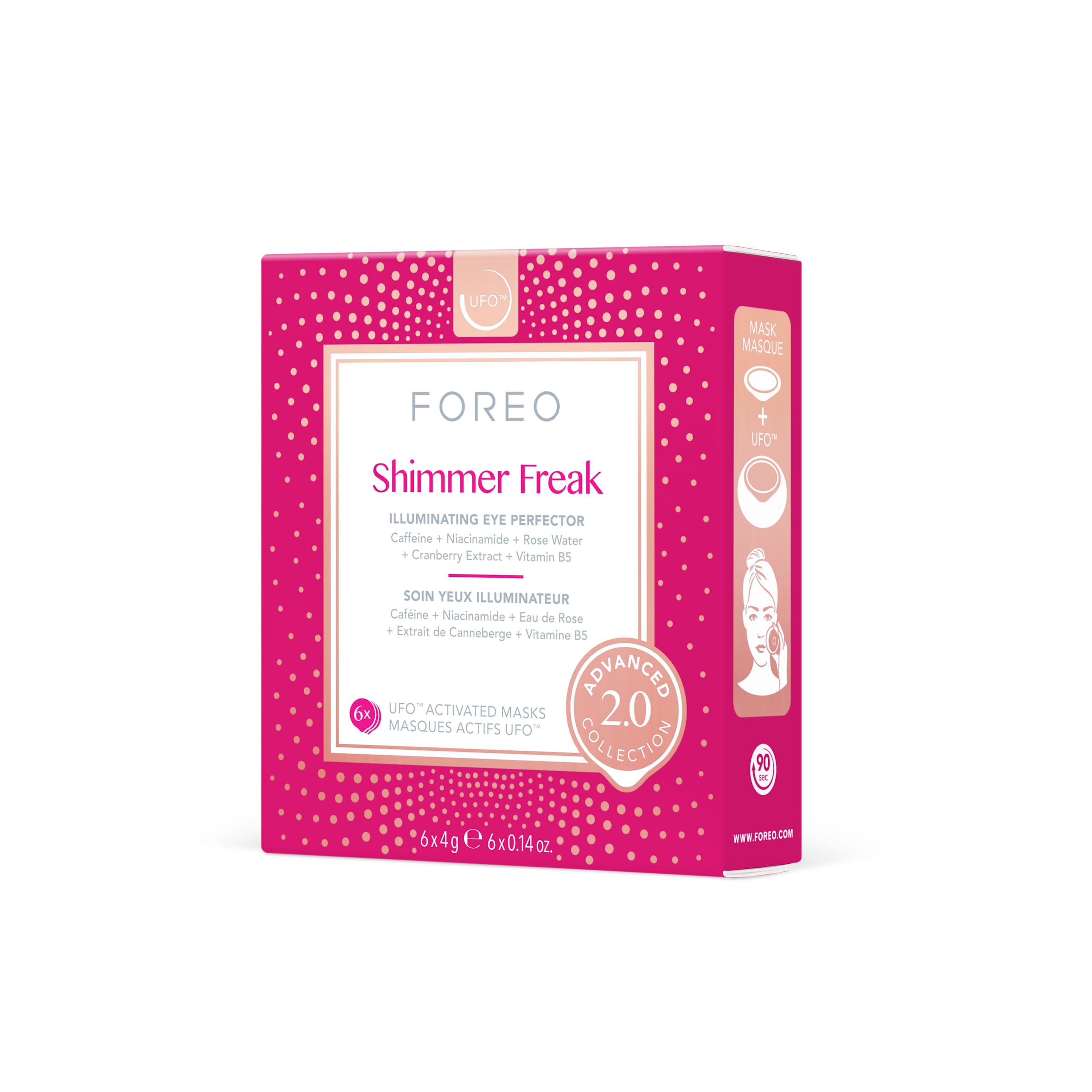 Foto 2 pulgar | Colección Iluminadora Para Rostro Y Contorno De Ojos Foreo Shimmer Freak Advanced 2.0 - Venta Internacional.