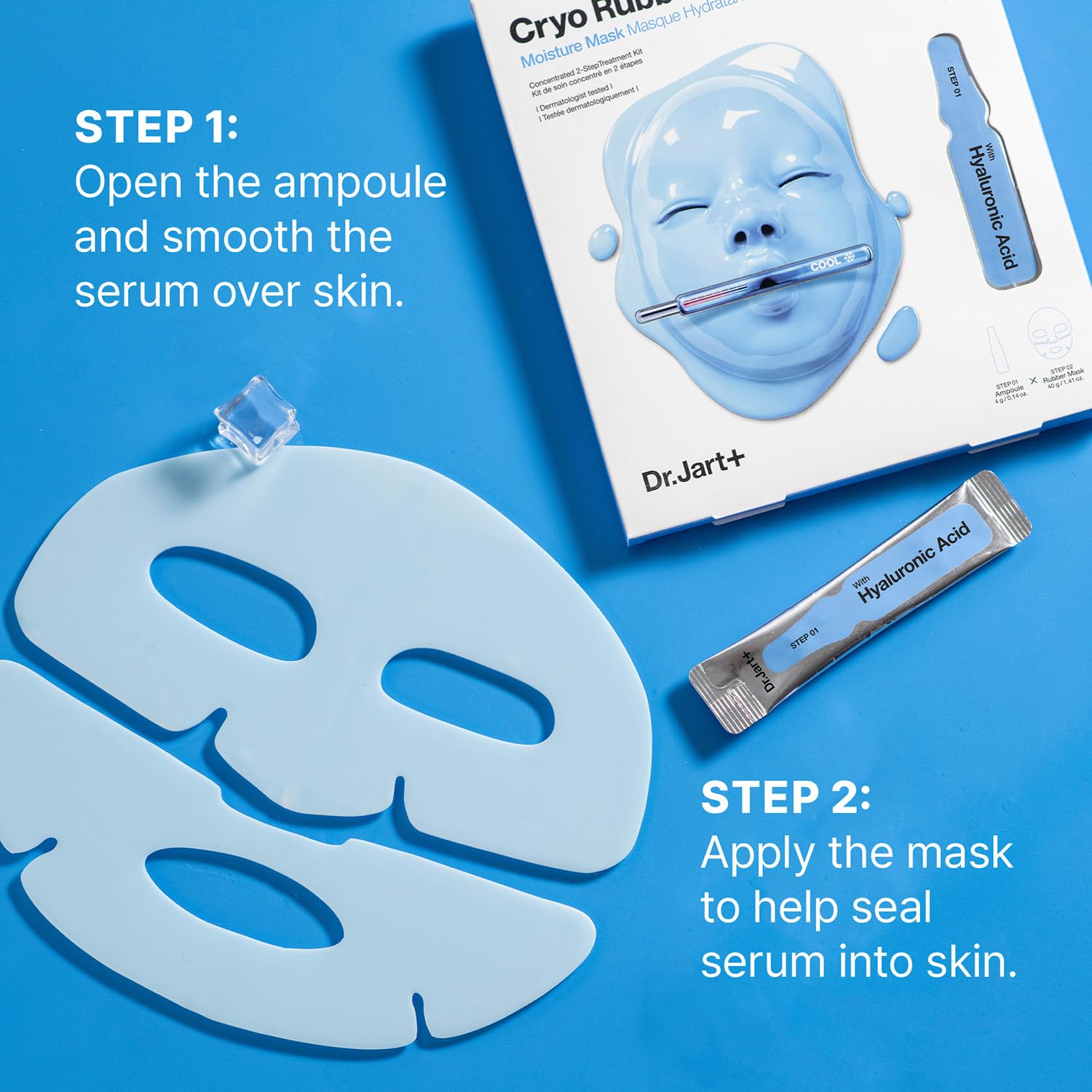 Foto 4 pulgar | Mascarilla Facial Dr.jart+ Cryo Rubber Con Ácido Hialurónico 40 Ml - Venta Internacional.