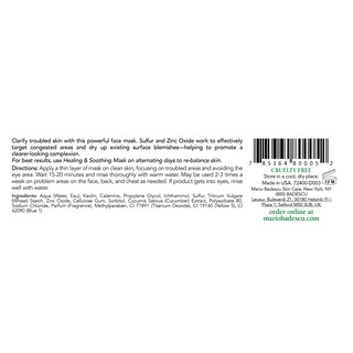 Foto 2 | Máscara Aclarante Mario Badescu Máscara Secante 60 Ml Con Azufre Y Zinc - Venta Internacional.