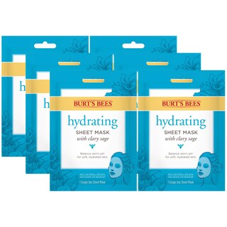 Foto 1 | Mascarilla Facial Hidratante Burt's Bees Con Salvia, 6 Hojas - Venta Internacional.