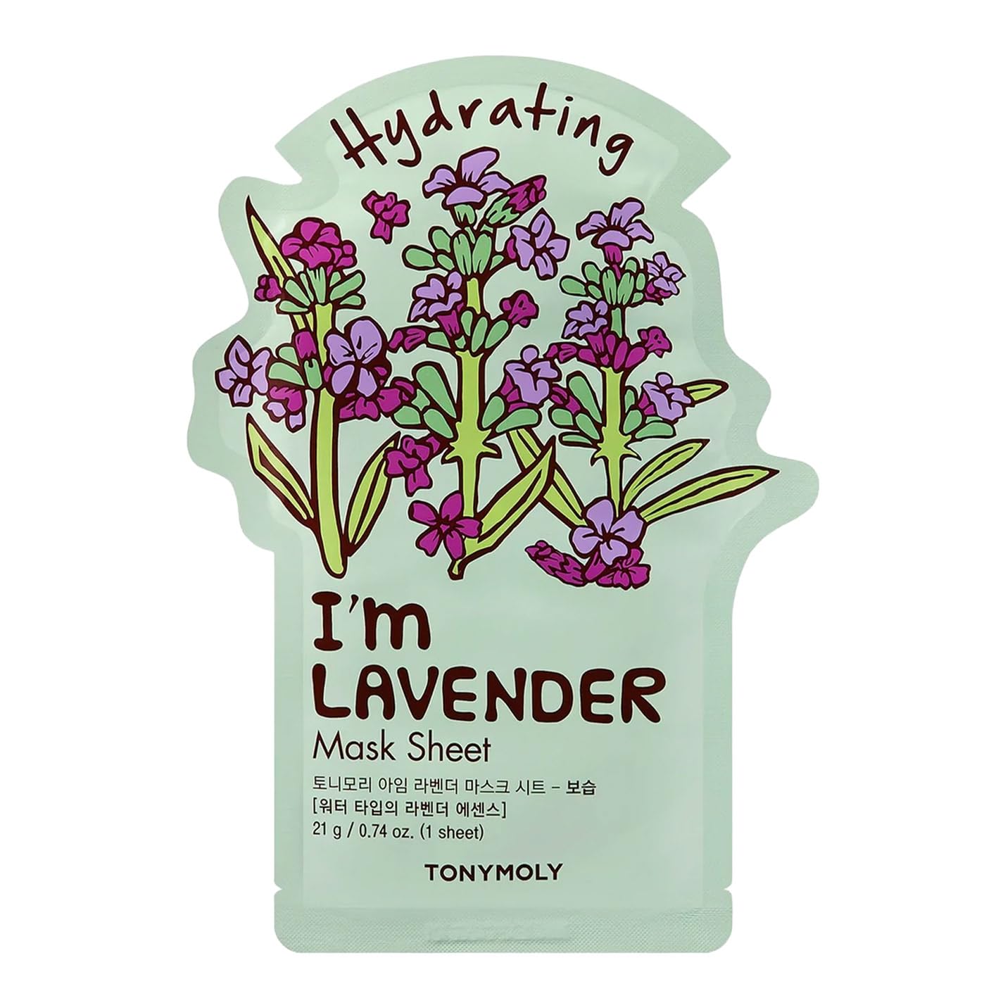 Foto 2 pulgar | Mascarilla Facial Tonymoly I'm Real Lavender Hydrating X1 - Venta Internacional.