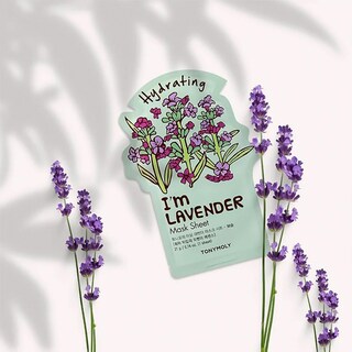 Foto 2 | Mascarilla Facial Tonymoly I'm Real Lavender Hydrating X1 - Venta Internacional.