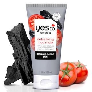Foto 1 | Mascarilla De Barro Yes To Tomatoes Clear Skin, Carbón Desintoxicante, 60 Ml - Venta Internacional.