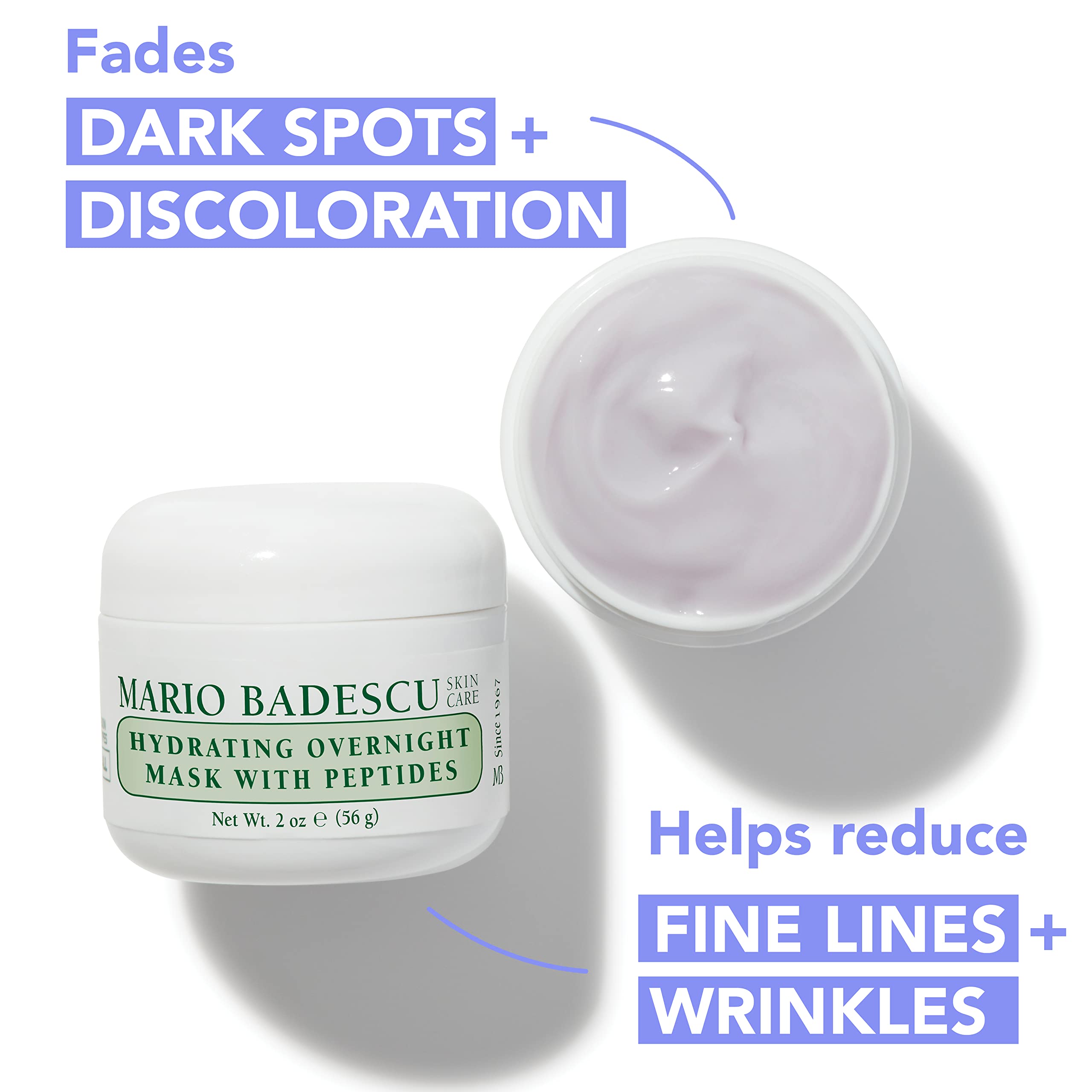 Foto 3 pulgar | Mascarilla Hidratante De Noche Mario Badescu Con Péptidos 60 Ml - Venta Internacional.