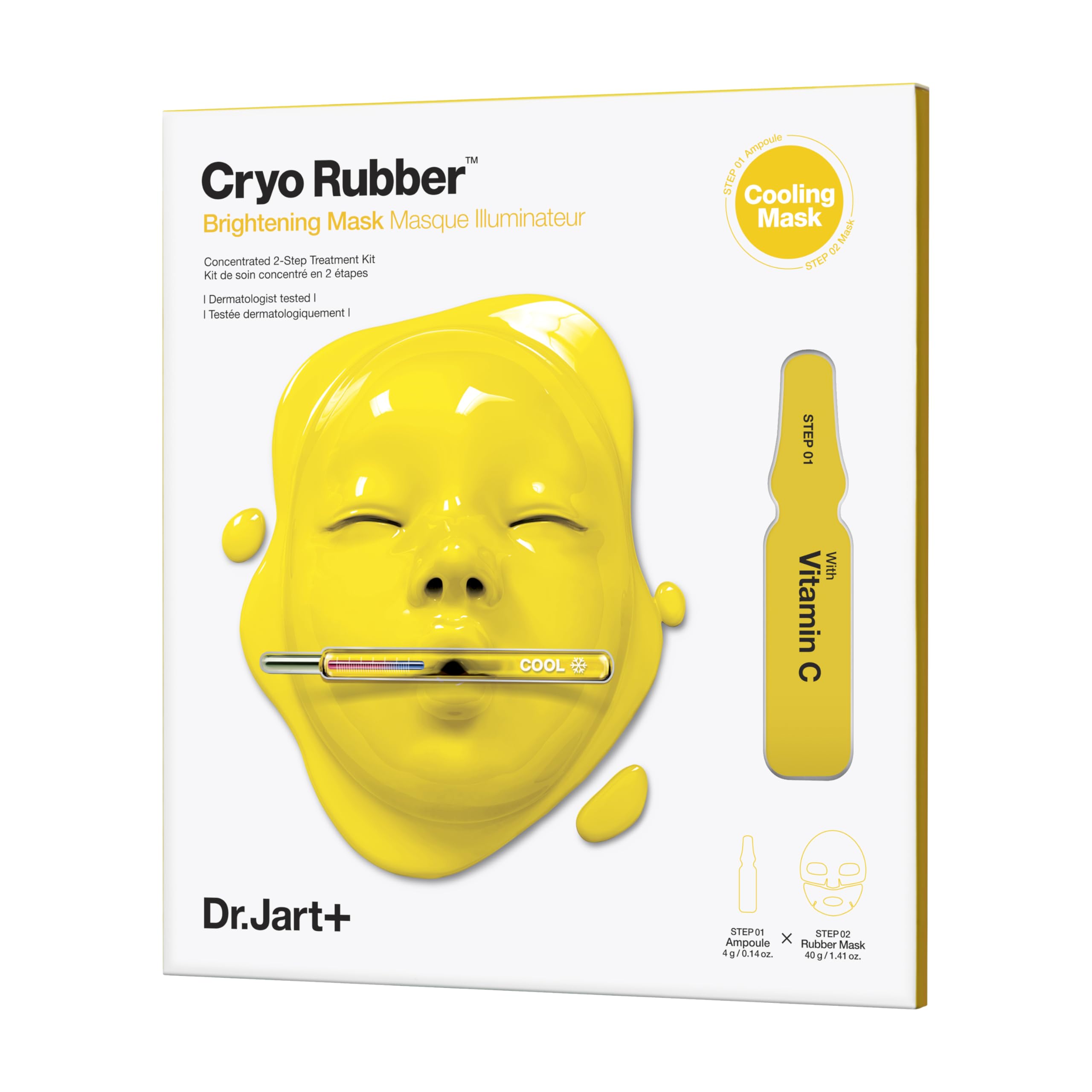 Mascarilla Facial Dr.jart+ Cryo Rubber Brightening 40 Ml Korean Skin Care - Venta Internacional.