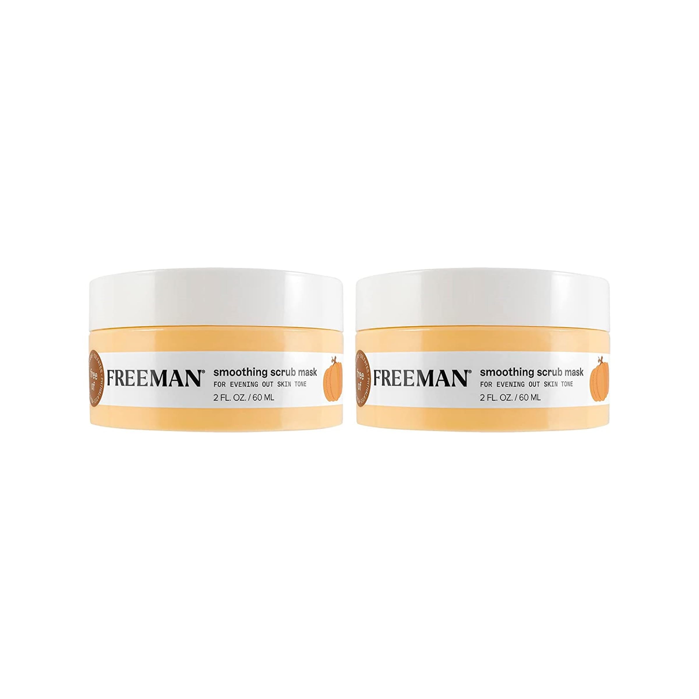 Mascarilla Facial Freeman Smoothing Pumpkin Mud 60 Ml (2 Unidades) - Venta Internacional.