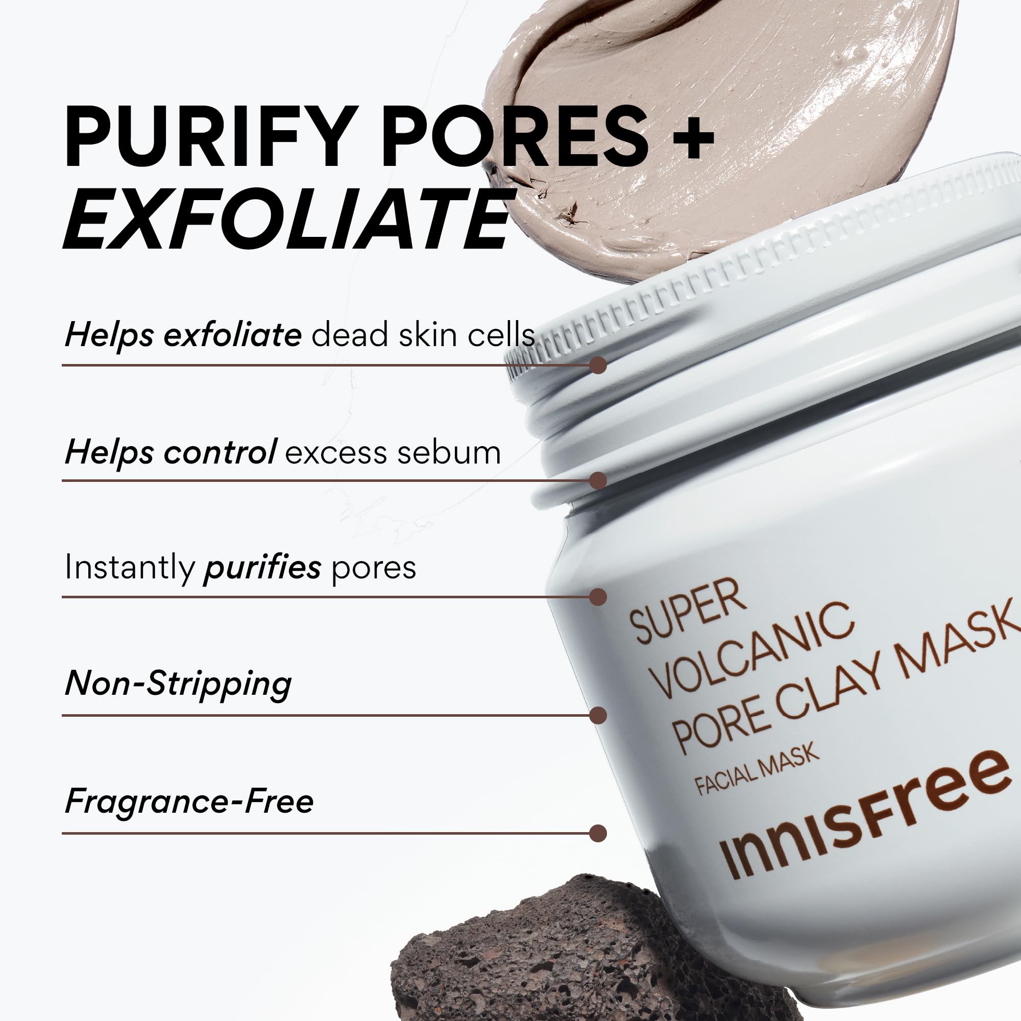 Foto 7 pulgar | Máscara De Arcilla Innisfree Super Volcanic Pore Con Racimos Volcánicos - Venta Internacional.